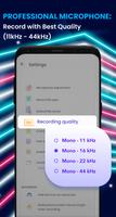 1 Schermata Voice Recorder, Audio Recording With High Quality