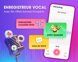 Changeur de Voix, Enregistreur Affiche