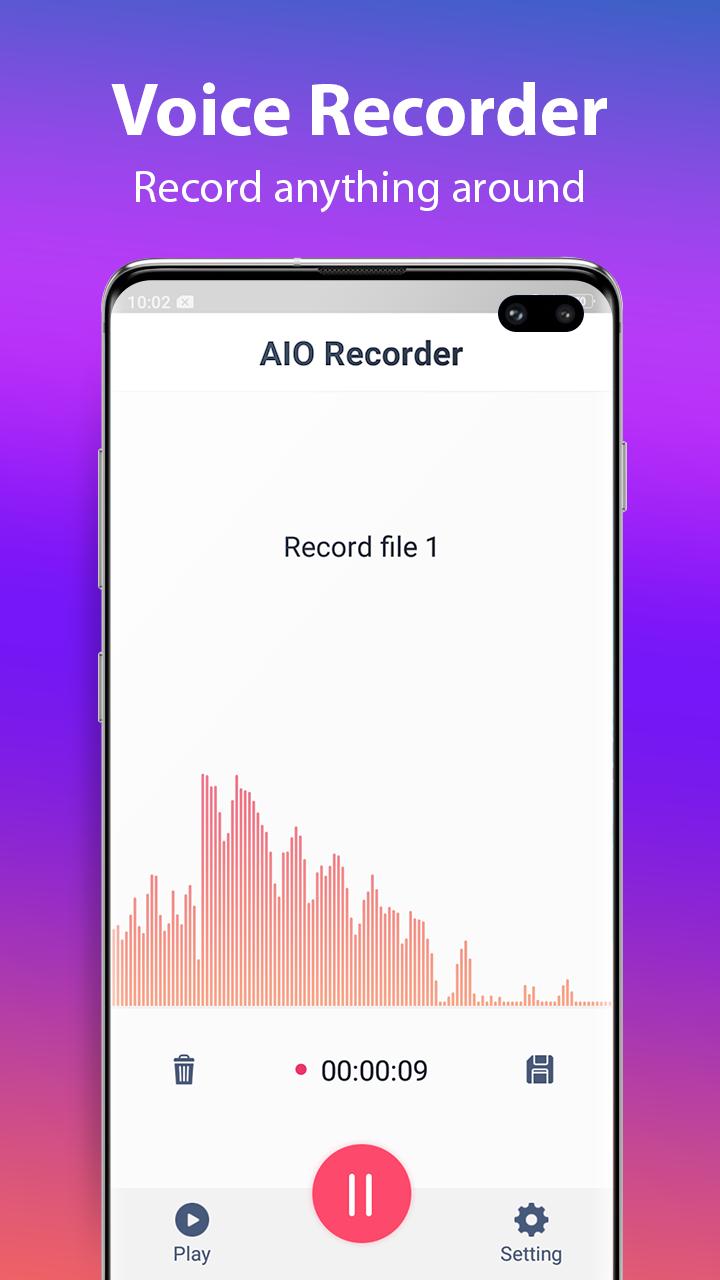 Voice Recorder Free & Sound Recorder, MP3 Recorder for Android - APK  Download