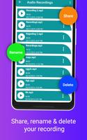 Voice Recorder - Audio Recorder Voice Call Dialer imagem de tela 3