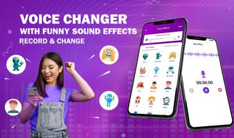 Voice Changer by Sound Effects Affiche