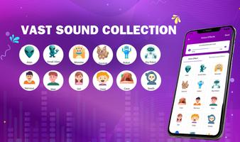 Voice Changer by Sound Effects capture d'écran 1
