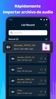 Cambiador de voz: Audio Editor captura de pantalla 3