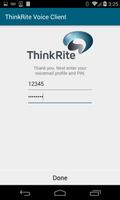 ThinkRite Voice Client syot layar 1
