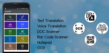 語音 ＆ 文本 語言 翻譯家， DOC 掃描器
