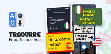 Traduci foto, testo e voce