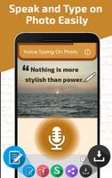 Voice Typing on Photos – Speak to Type on Pictures Affiche