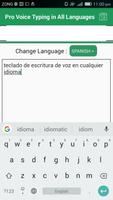 Voice Typing All Languages Keyboard Speech to Text capture d'écran 3