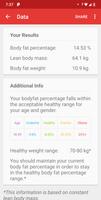 Body Fat Calculator capture d'écran 2