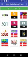 Retro Radio Danmark App FM DK Gratis Affiche