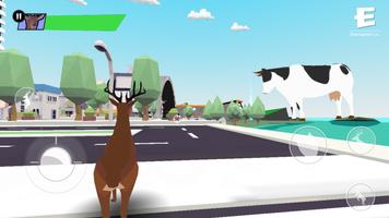 DEEEER Simulator Average Everyday Deer Game 截圖 1