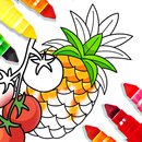 Coloring games vegetable paint APK