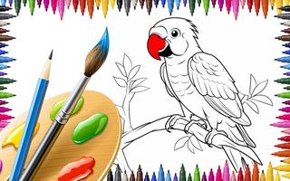 Colour paint and drawing games imagem de tela 2