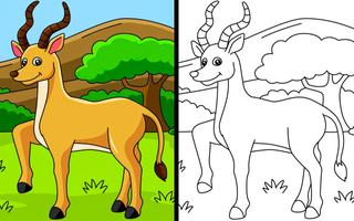 Colouring games drawing paint Plakat