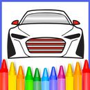 Car colouring and drawing game APK