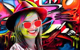 Graffiti photo editor frames imagem de tela 2