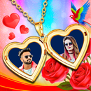Locket photo frame dual love APK