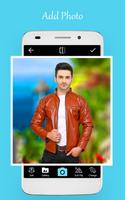 Leather jacket photo editor تصوير الشاشة 1