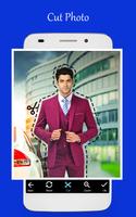 Men office suit photo editor تصوير الشاشة 2