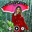 Rain photo video maker songs आइकन