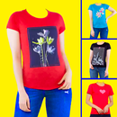 Women T shirt photo editor APK