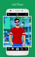Men T shirt photo editor تصوير الشاشة 1
