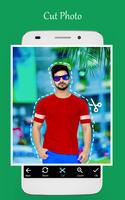 Men T shirt photo editor تصوير الشاشة 2