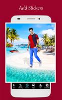 Beach photo editor and frames ภาพหน้าจอ 3