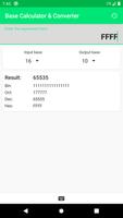 Base Calculator and Converter imagem de tela 1