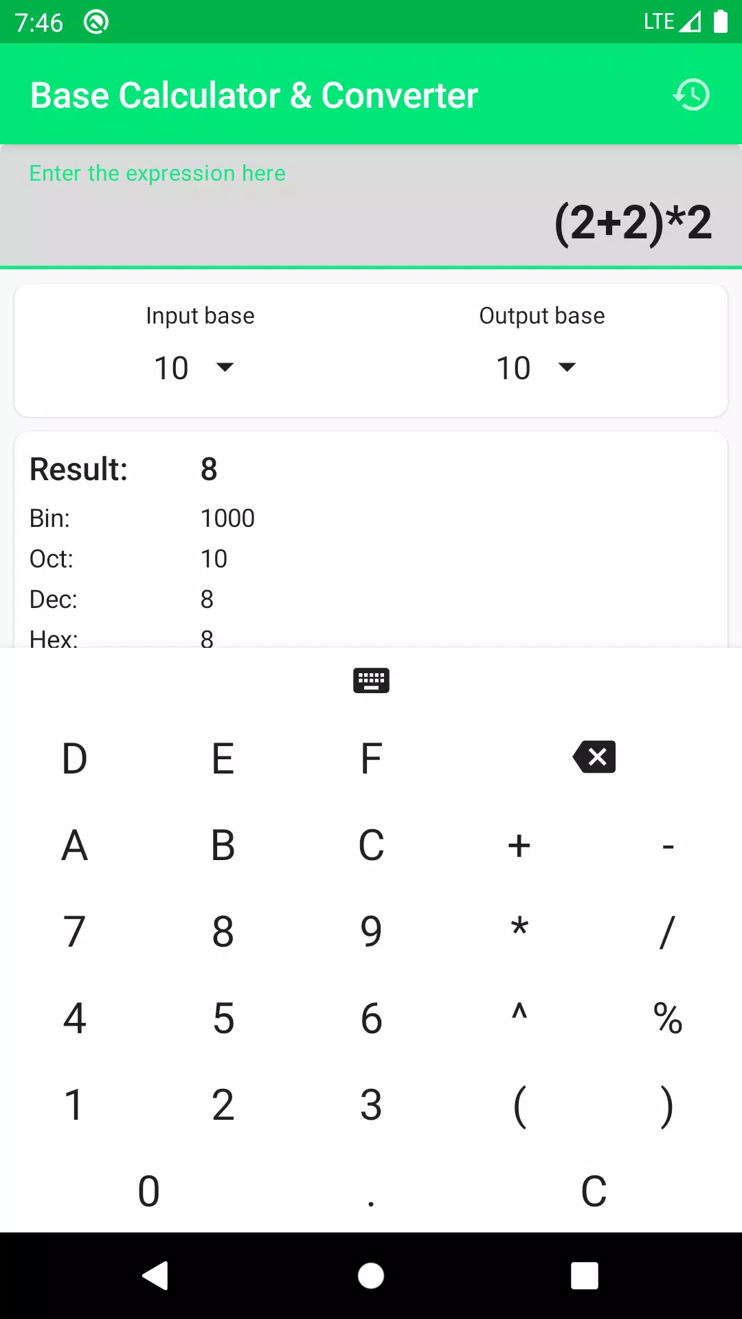 Base Calculator and Converter APK for Android Download