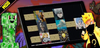 Ninja Anime Mod For MCPE capture d'écran 3
