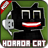 Scary Cartoon Cat Mod For MCPE