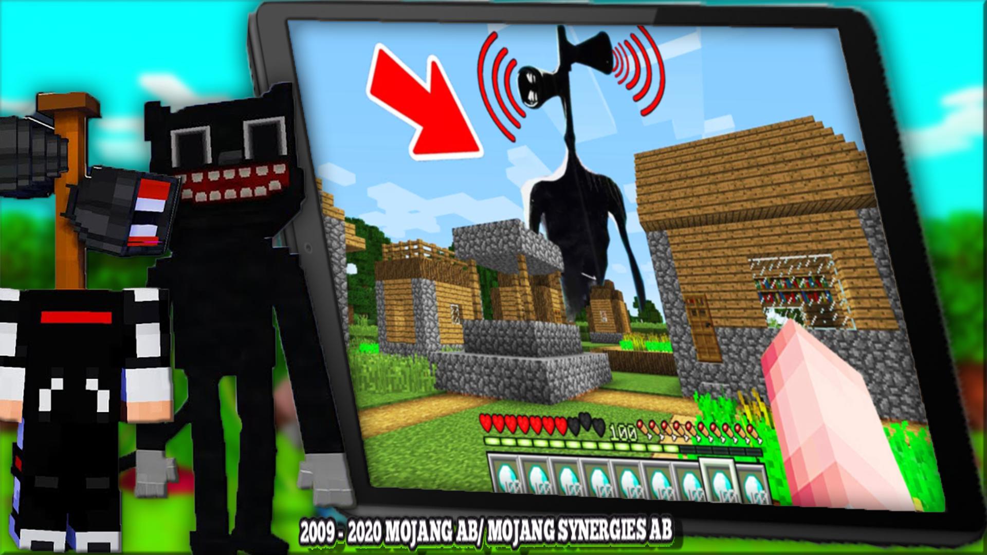 Horror Cartoon Cat Mod For Mcpe Siren Head 21 For Android Apk Download Horror Cartoon Cat Mod For Mcpe Siren Head 21 For Android Apk Download