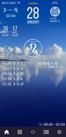 Sky Calendar 2021 الملصق