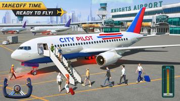 Cidade Piloto Aviao Simulador Cartaz