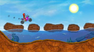 bicyclette cascade Jeux course - jeux gratuits capture d'écran 2