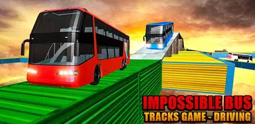 Unmöglich Bus Stunts Fahrer - Lenkung Spiele