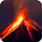 Volcano and Lava Wallpaper ikona