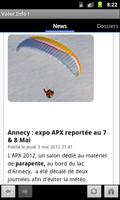 Voler.Info Magazine parapente et paramoteur capture d'écran 1