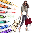 SketchBook - Pencil Sketch, Girl Sketching & Draw ikona