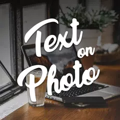 Type on Photos - Text in Photo Icon