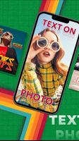 Type on Photos - Text in Photo Cartaz
