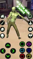 Green Alien Zombie Dance Challenge Ar - Augmented ảnh chụp màn hình 2