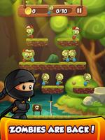 Ninja Kid vs Zombies 2 - Slash Zombies & Monsters poster