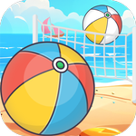 Fusión de voleibol de playa icon