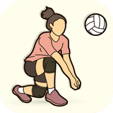 Volleyball Exercise Guide icône