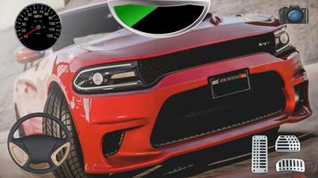 Drive Dodge Charger Muscle Car Simulator capture d'écran 3