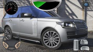 Driving Range Rover Vogue SUV Simulator Affiche