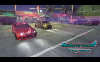 Underground Drag Battle Racing ảnh chụp màn hình 1