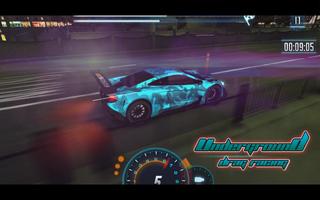 Underground Drag Battle Racing اسکرین شاٹ 3